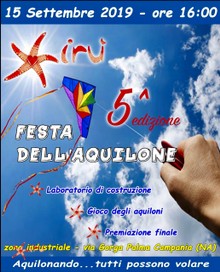 5° Locandina aquiloni