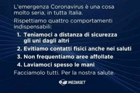 Emergenza coronavirus