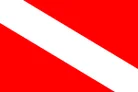 Bandiera Bandiera segnaletica subacquea